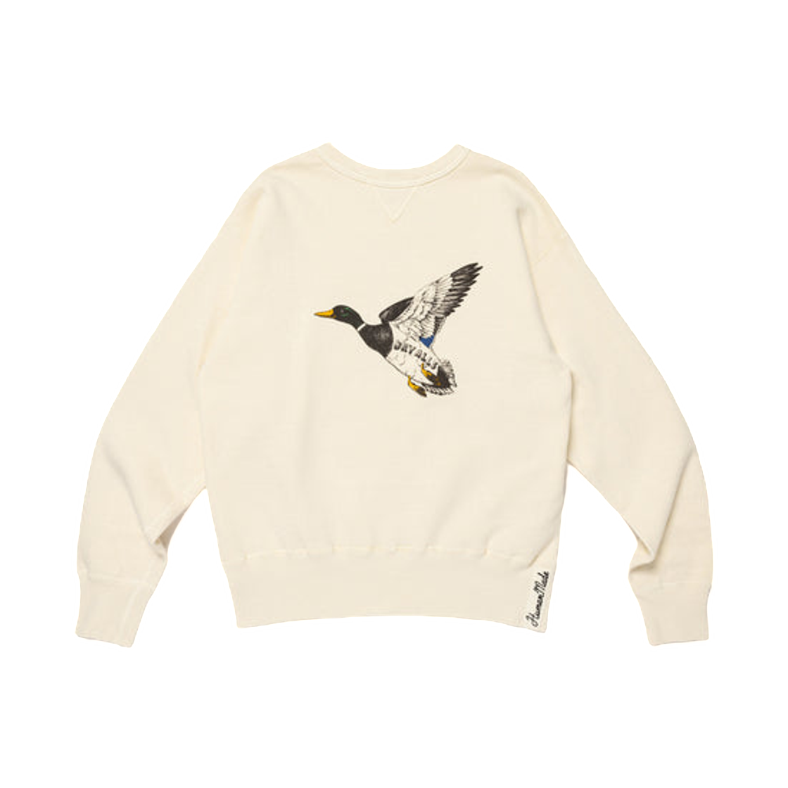 HM30CS043 Human Made Tsuriami Sweatshirt White
