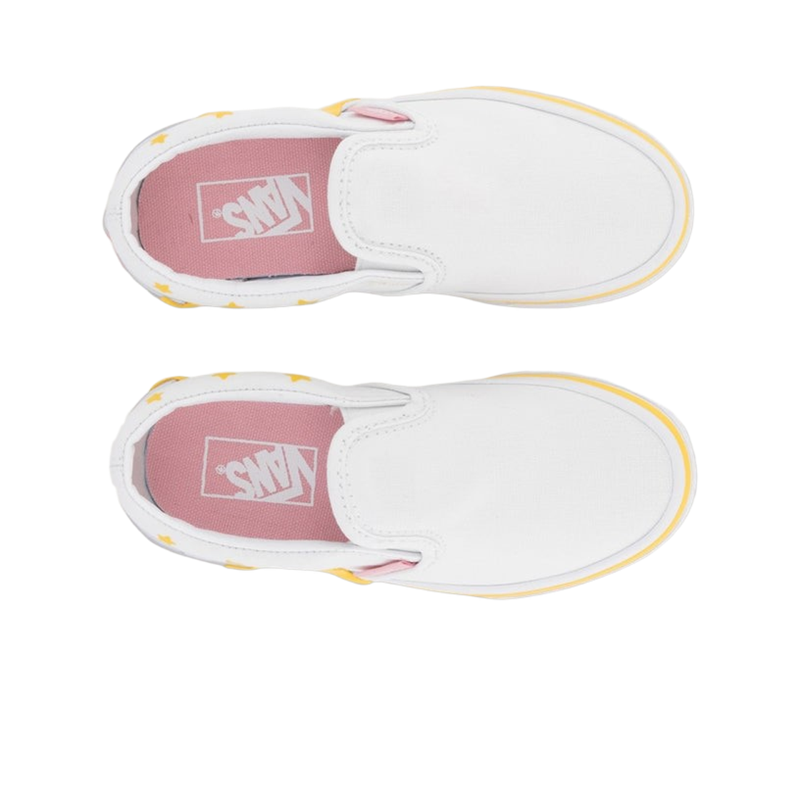 (키즈) 반스 클래식 슬립온 스타 화이트 멀티((Kids) Vans Classic Slip-On Star White Multi) - 2