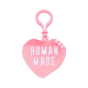 Human Made Stuffed Heart Key Charm Pink