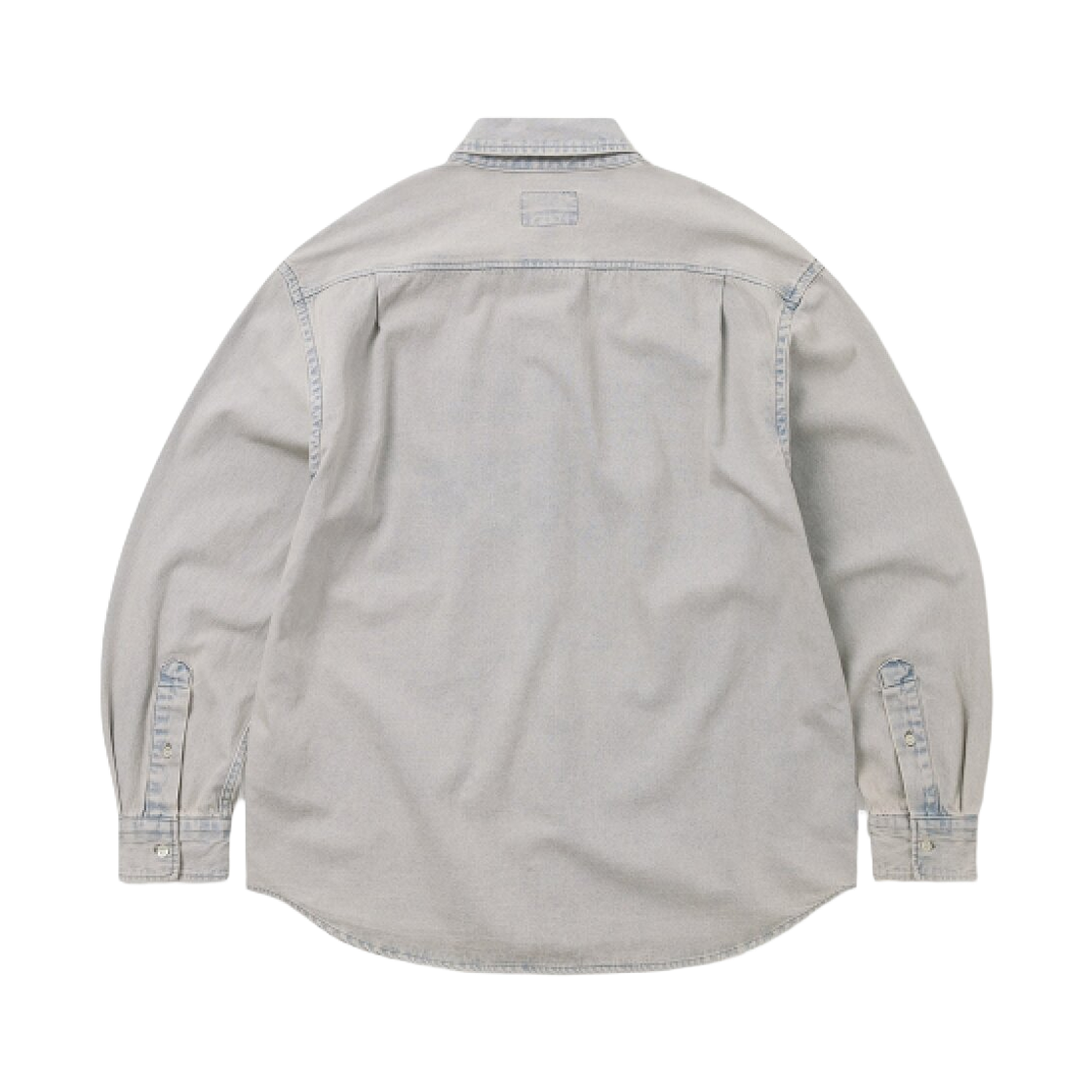 디스이즈네버댓 워시드 데님 셔츠 라벤더(Thisisneverthat Washed Denim Shirt Lavender) - 2
