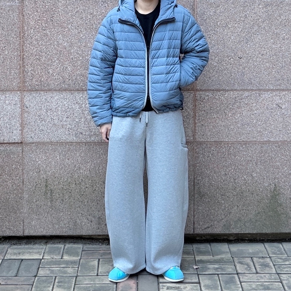 Nike Cortez TXT Baltic Blue Black, Casio A168WA-5AY 착용 스타일 - 1