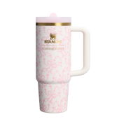 Stanley 1913 x LoveShackFancy Holiday The Quencher ProTour Flip Straw Tumbler 887ml Coquette Bow Chantilly