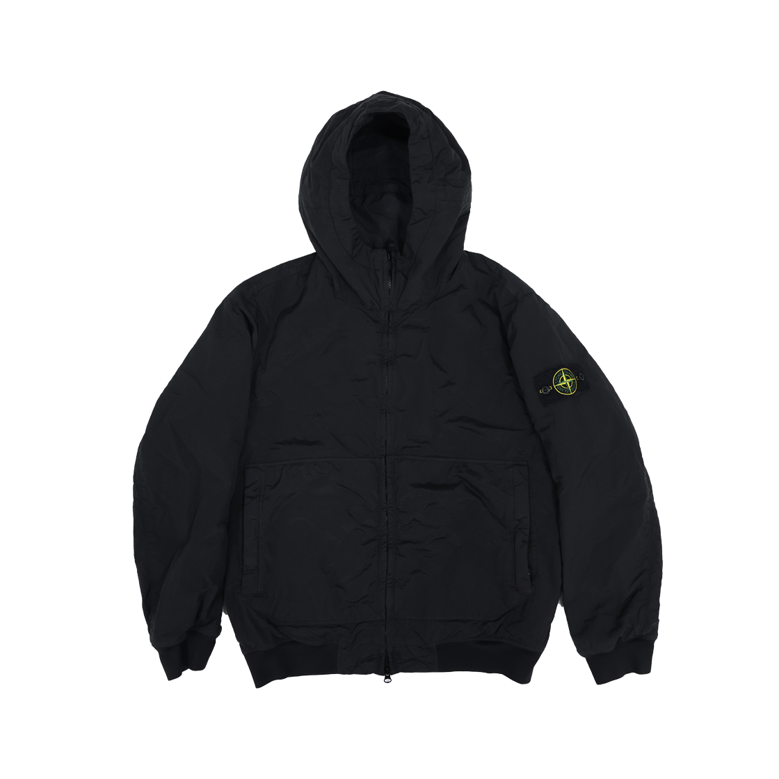 ITCPQLE4LFC9 Stone Island K2S154100013 Anti-Drop Wind-Resistant Padded Jacket - Black