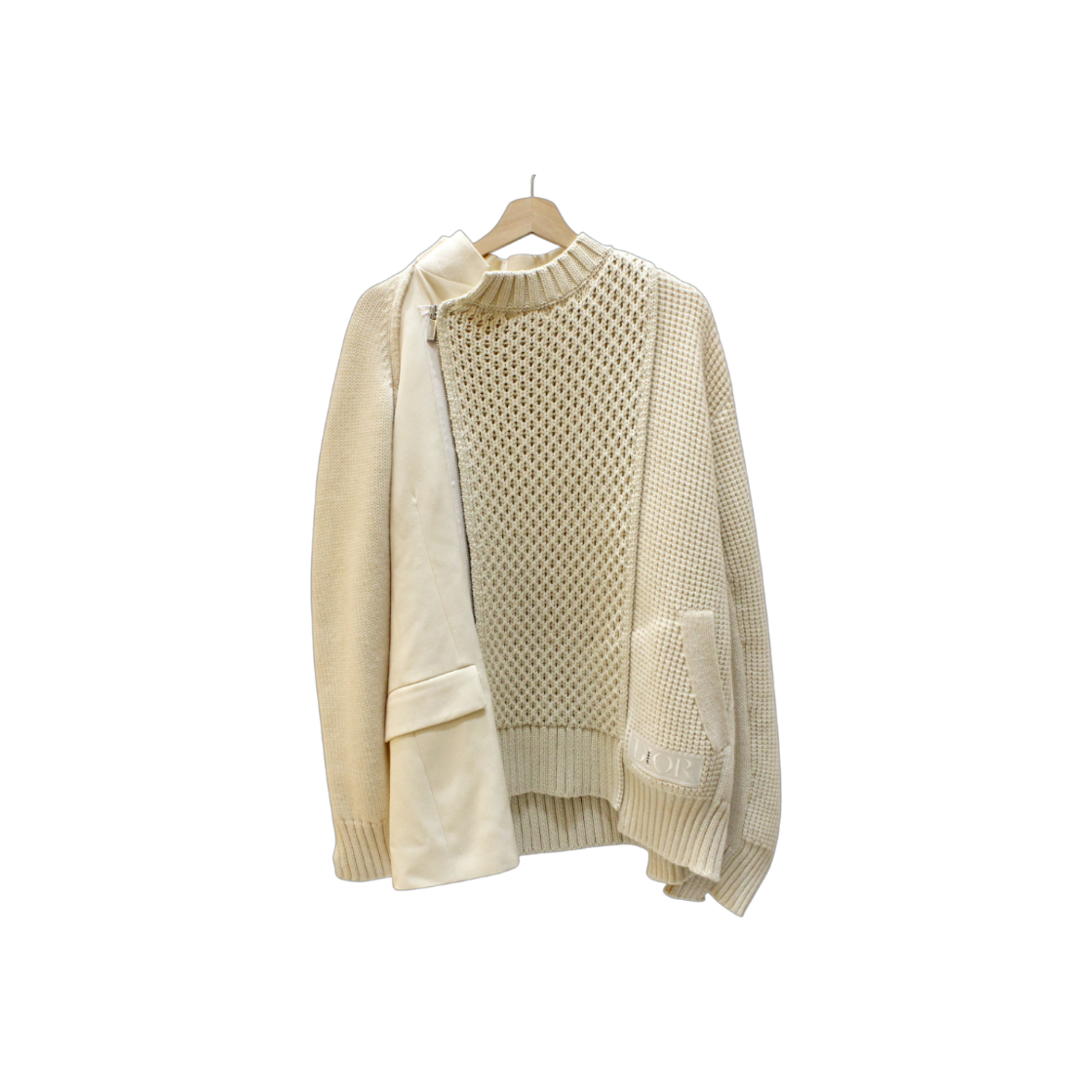 디올 사카이 니트 자켓 M사이즈 213M439AT453(Dior Sacai Knit Jacket - Size M)