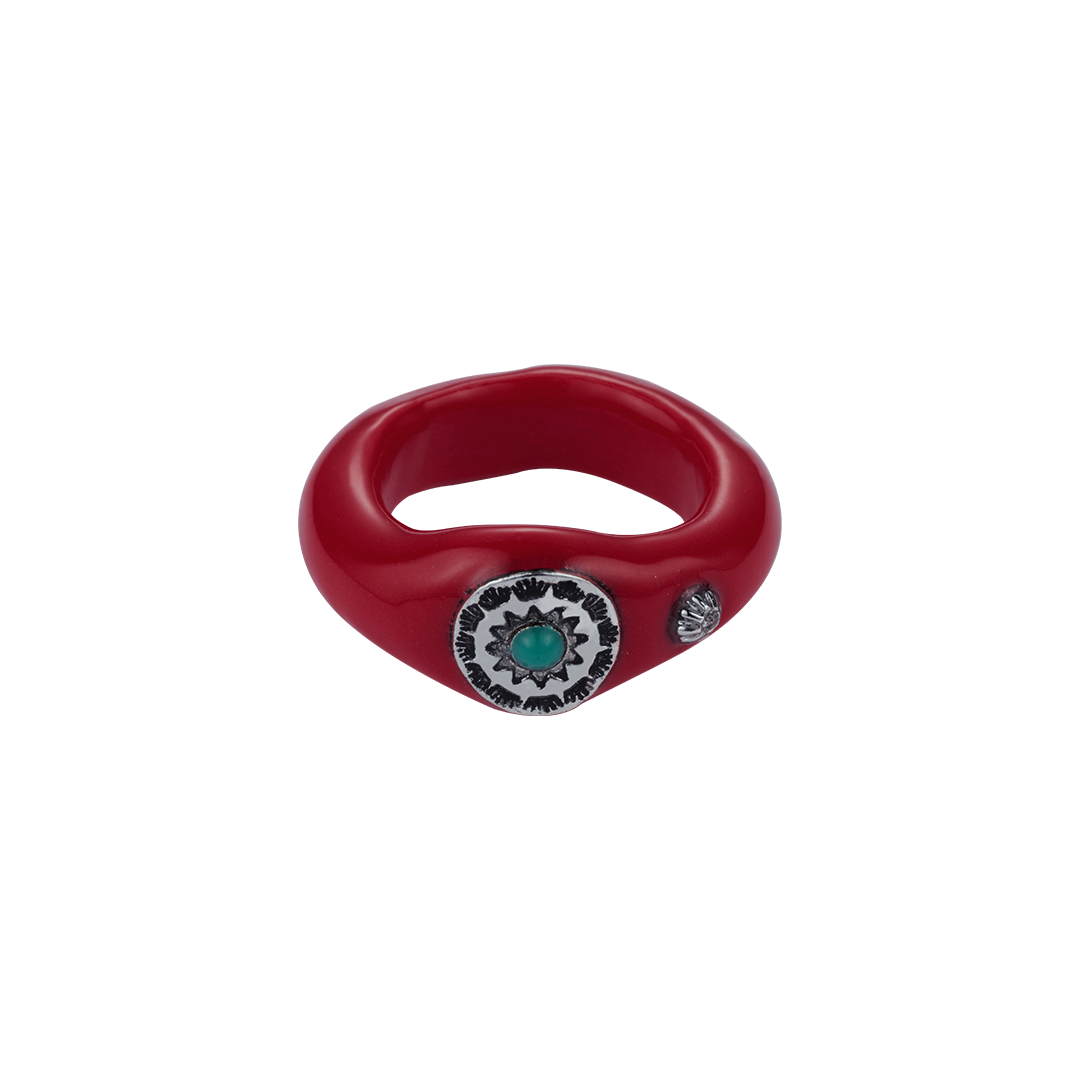 25SSJRGHELRDFF Nff Helio Ring Red