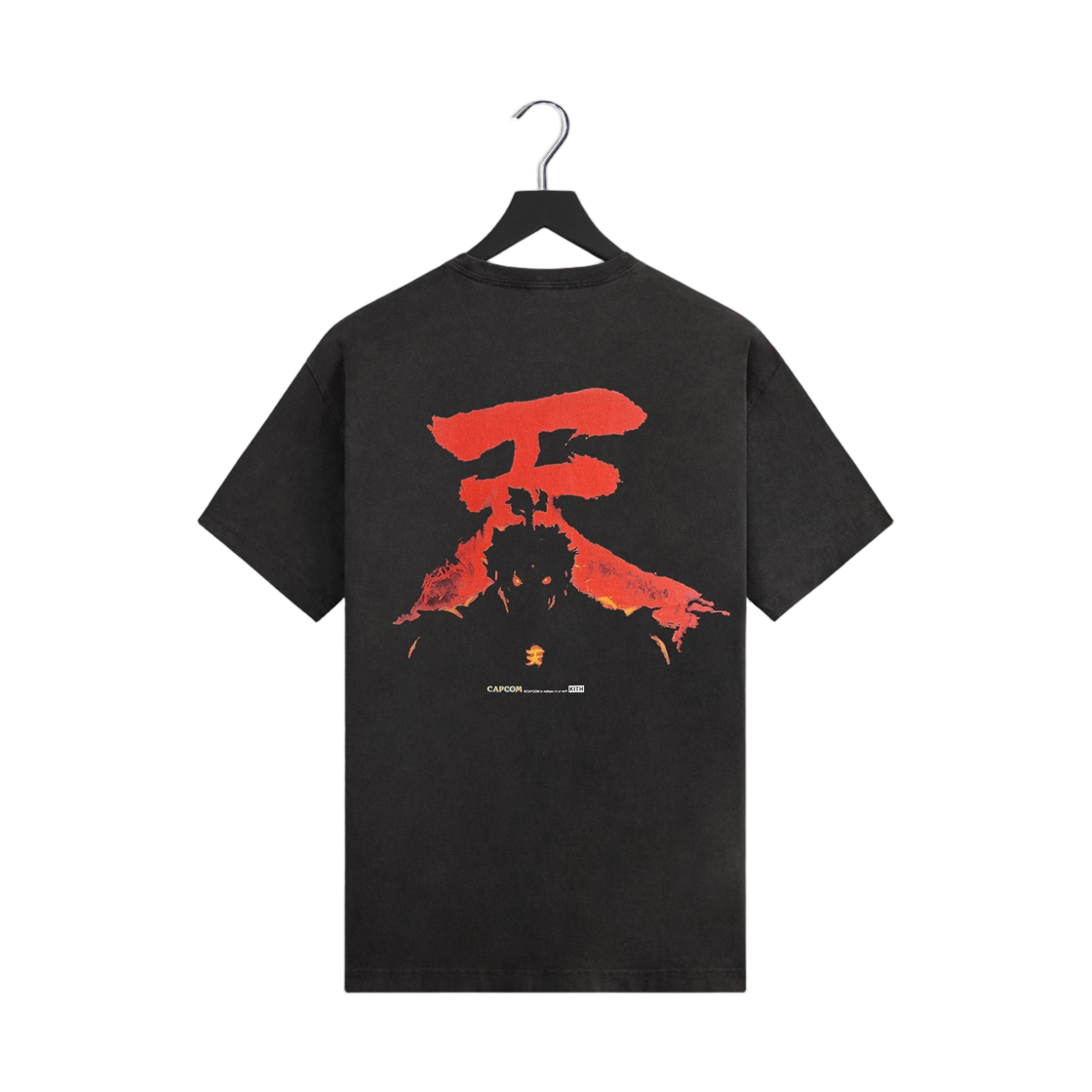 키스 x 캡콤 아쿠마 빈티지 티셔츠 블랙(Kith x Capcom Akuma Vintage T-Shirt Black) - 2