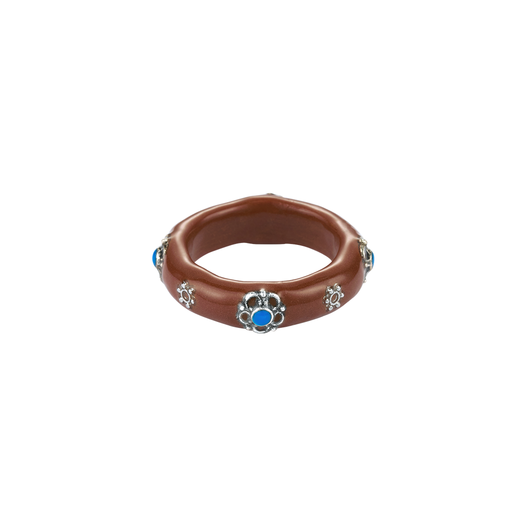 25SSJRGFIRBRFF Nff Fiora Ring brown