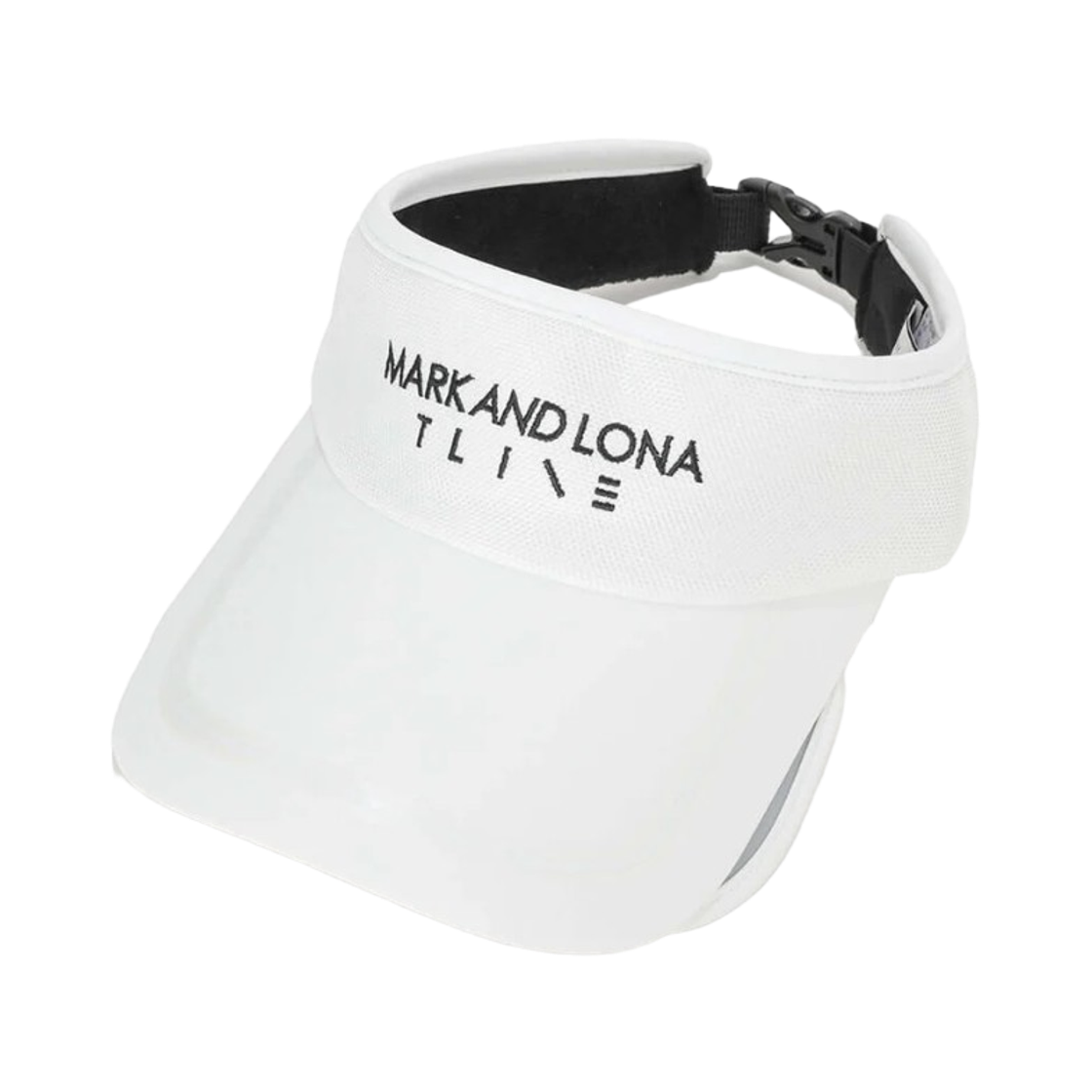 마크 앤 로나 솔라 슬라이드 크라운 바이저 화이트(Mark & Lona Solar Slide Crown Visor White)