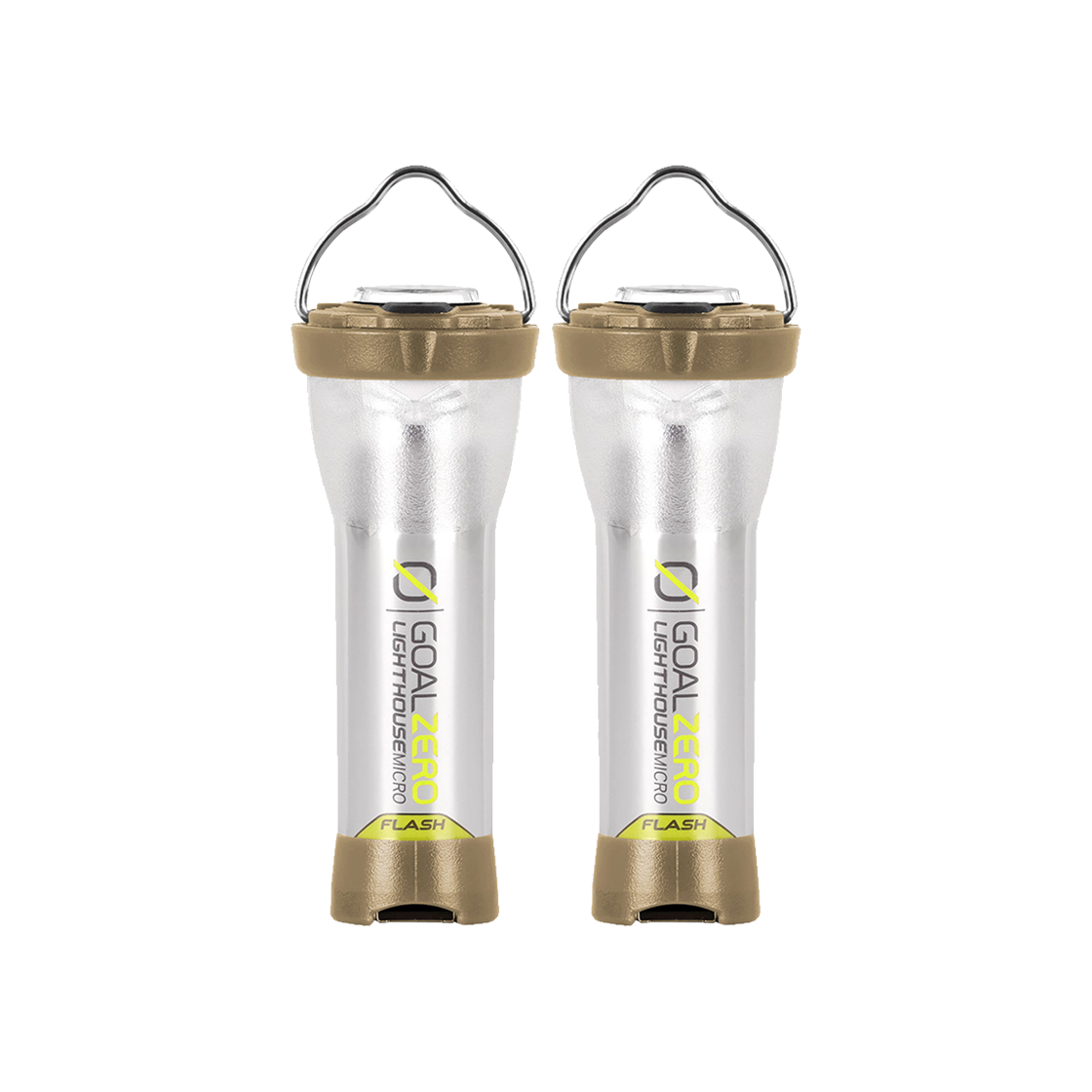 [국내공식밴더] 골제로 라이트하우스 마이크로 랜턴 탄베이지 에디션 2개 정품(GOALZERO Lighthouse Micro Flash USB Rechargeable Lantern Tanbeige Edition)