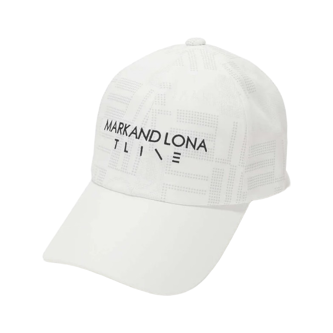 MXF-5A-FC02 Mark & Lona Line Stretch Cap White