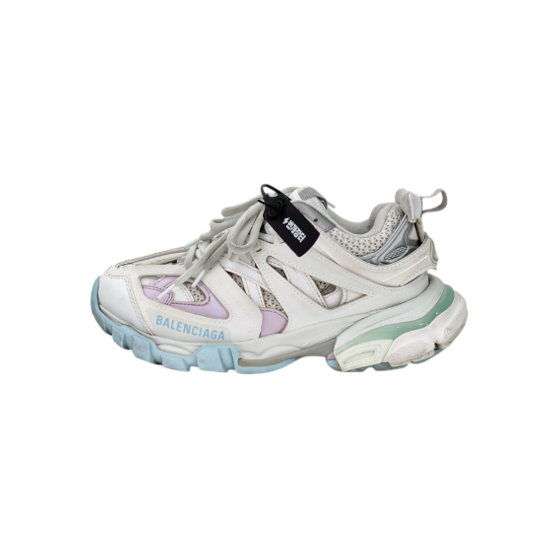 ITQL45HKPQL5 Balenciaga Women's Track Sneakers - White Pastel
