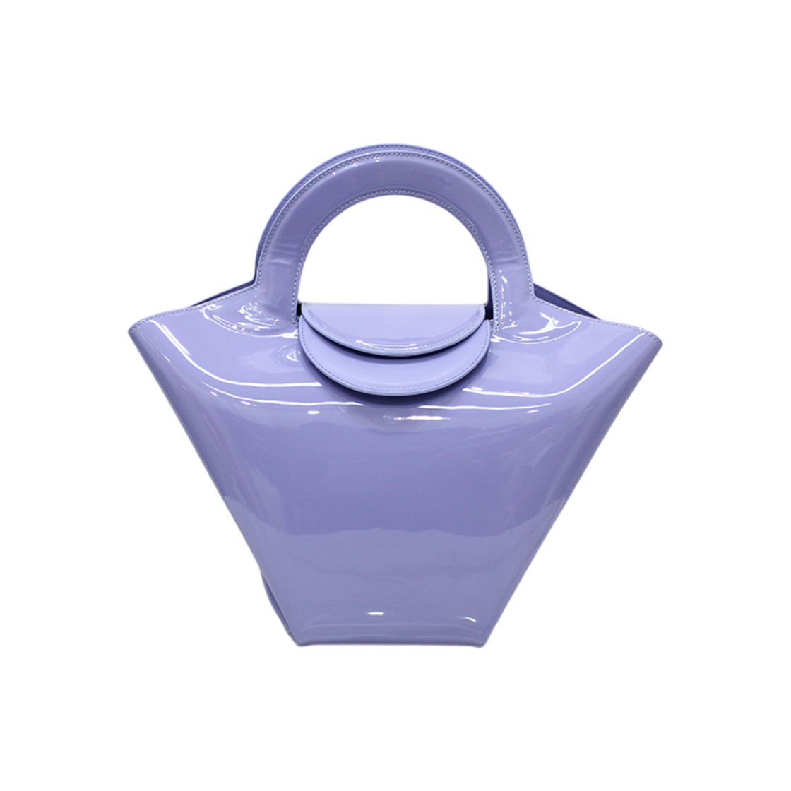 IT6JFCPADJ92 Bottega Veneta Dole Patent Tote Bag 658515