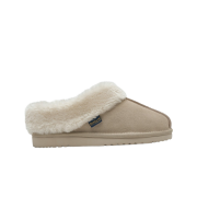(W) Rockfishweatherwear Original Winter Fur Mules Sand