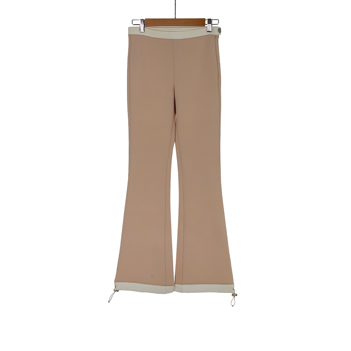 ITSRQ4V3PAB7 Chanel Women's CC Logo Fleece Patch Pastel Ski Wear Track Pants