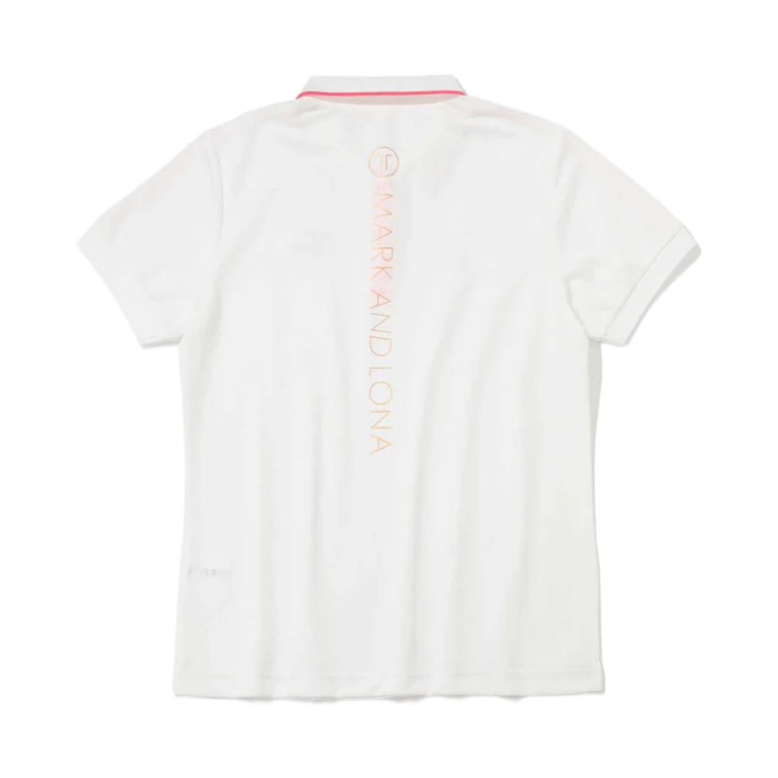 (W) 마크 앤 로나 T-마크 패턴 폴로 화이트((W) Mark & Lona T-Mark Pattern Polo White) - 2