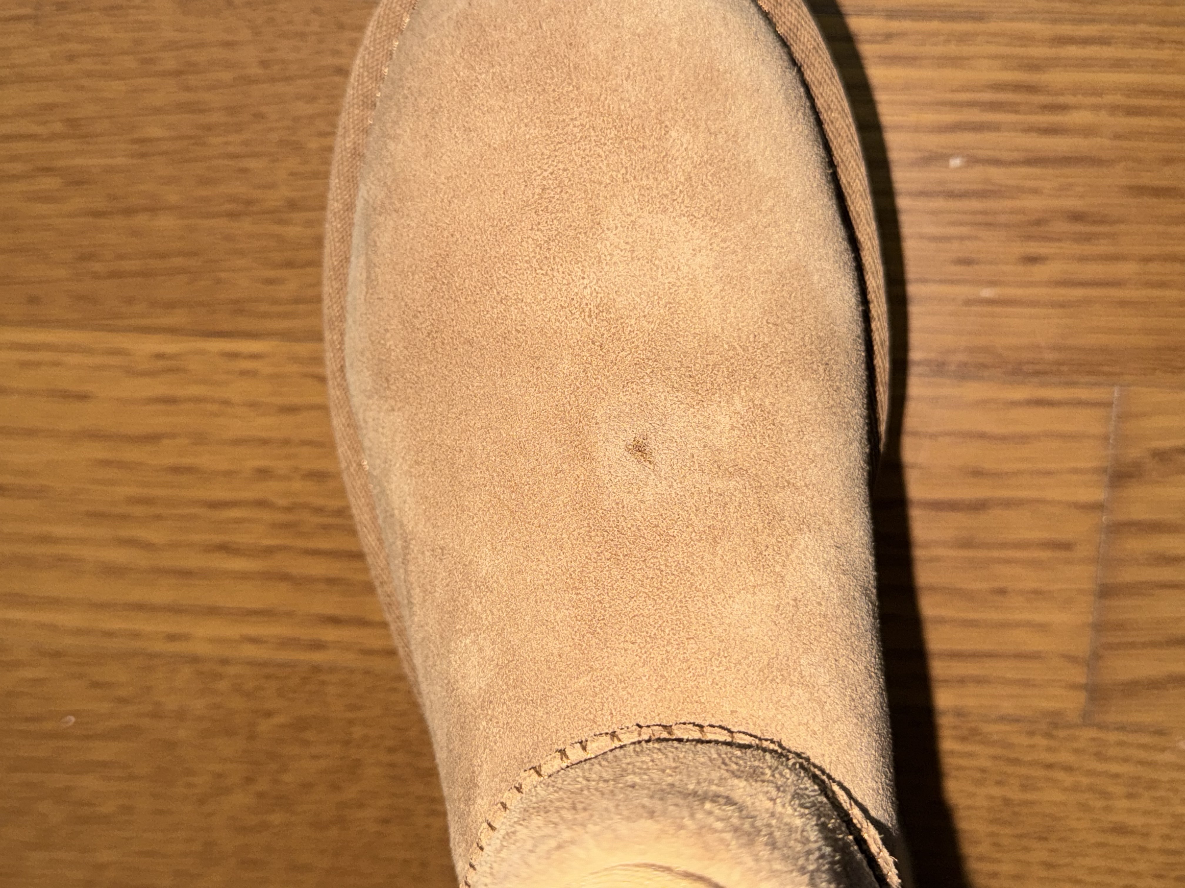 (W) UGG Classic Mini Platform Boots Chestnut 착용 스타일 - 4