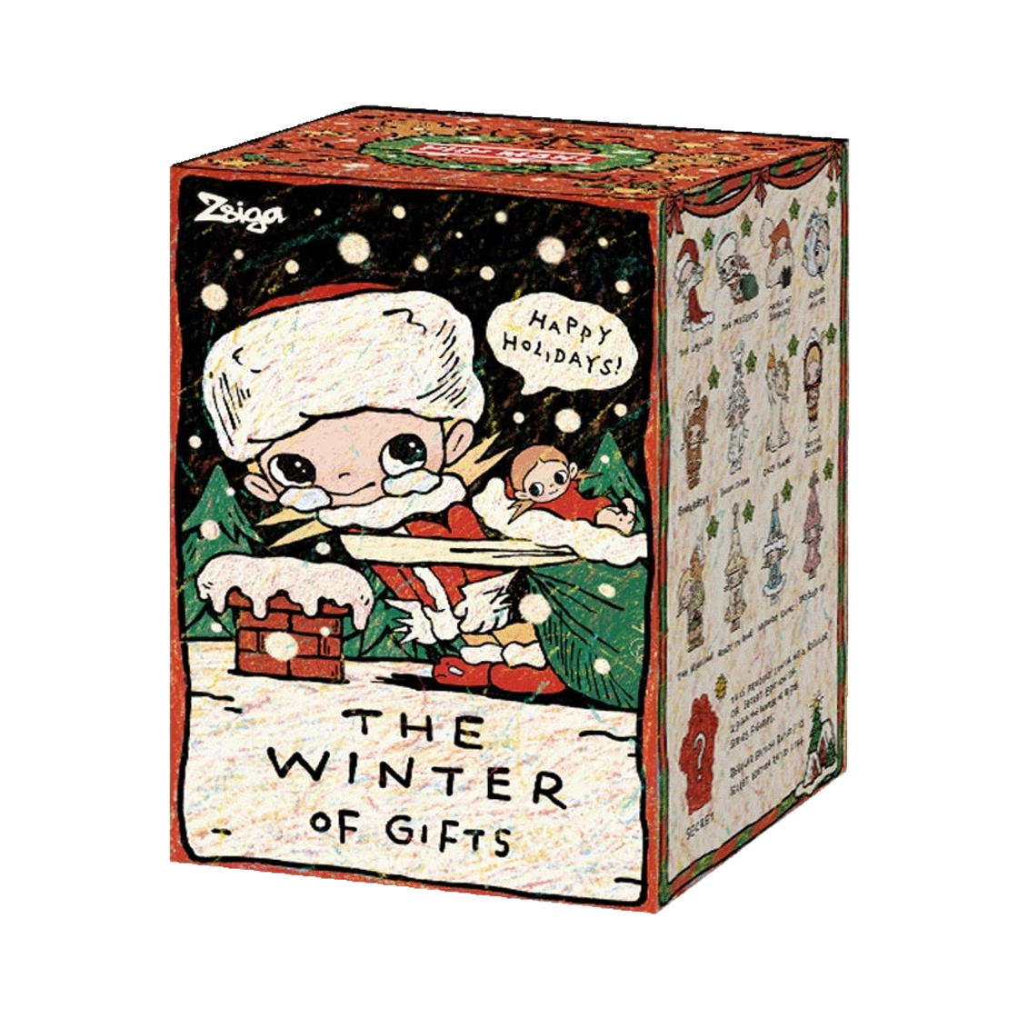 팝마트 지거 겨울날의 선물 시리즈 미개봉 랜덤박스 (1개입)(Pop Mart Zsiga The Winter Of Gifts Series Figures Sealed Case (1 Blind Box)) - 1