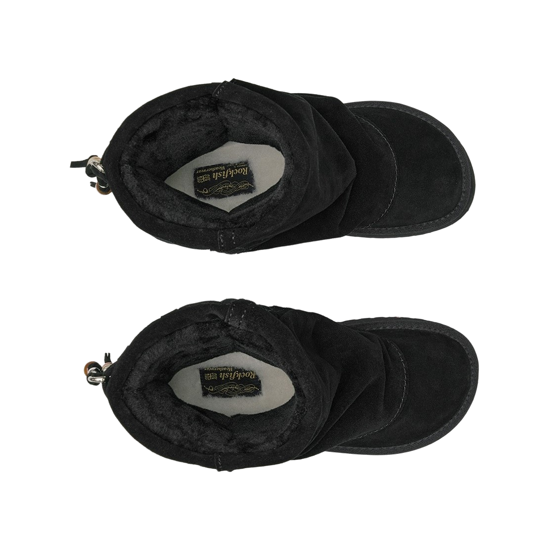 (W) 락피쉬웨더웨어 스터드 맥시 폴디드 부츠 미들 블랙((W) Rockfishweatherwear Stud Maxi Folded Boots Middle Black) - 2