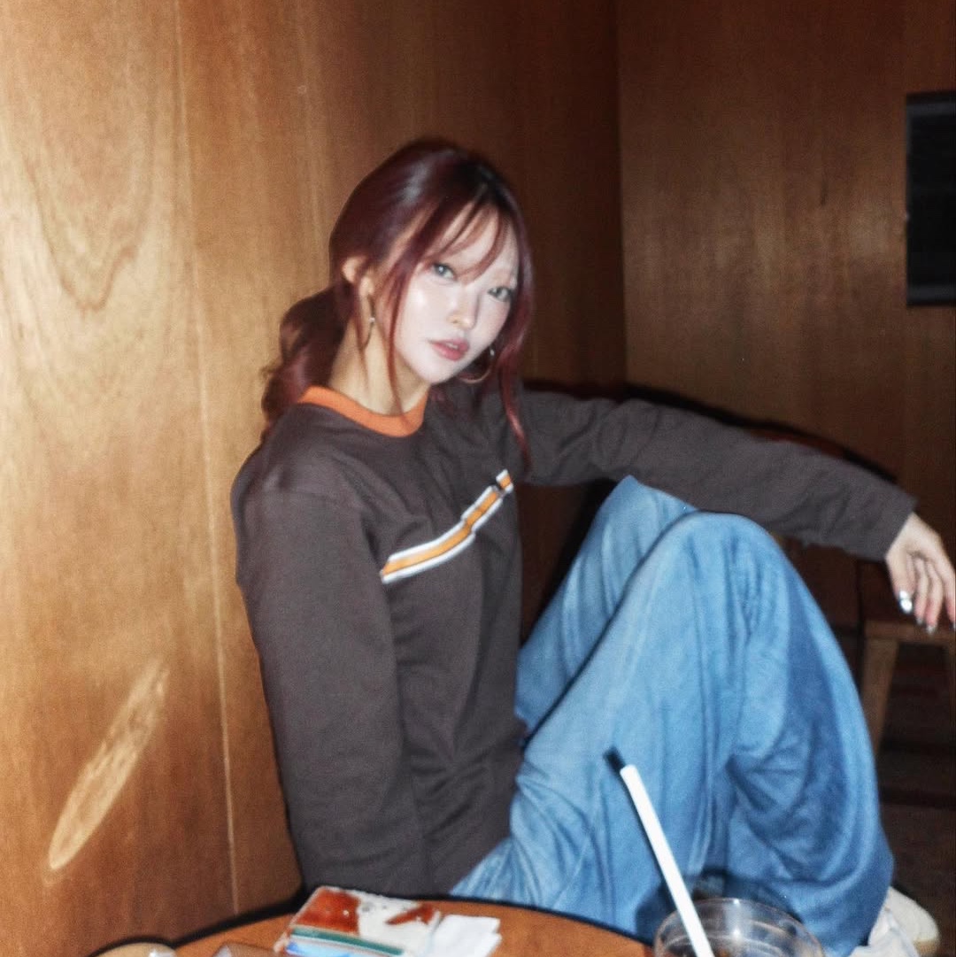 SPORT CHAMBER SC Glide T-Shirt Brown 착용 스타일 - 5