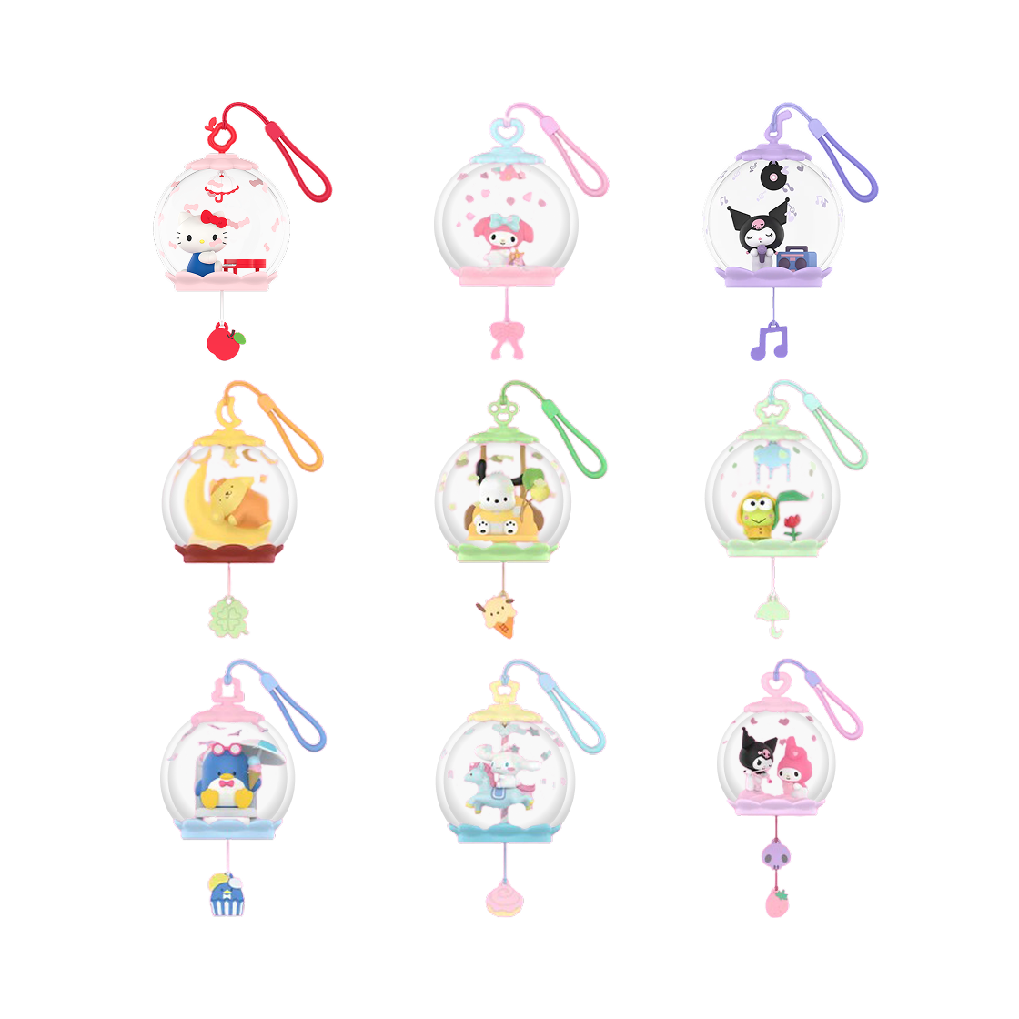 팝마트 산리오 캐릭터즈 스위트 드림 버블 하우스 시리즈 신 세트 미개봉 랜덤박스 (1개입)(Pop Mart Sanrio Characters Sweet Dream Bubble House Series Scene Sets Sealed Case (1 Blind Box)) - 2