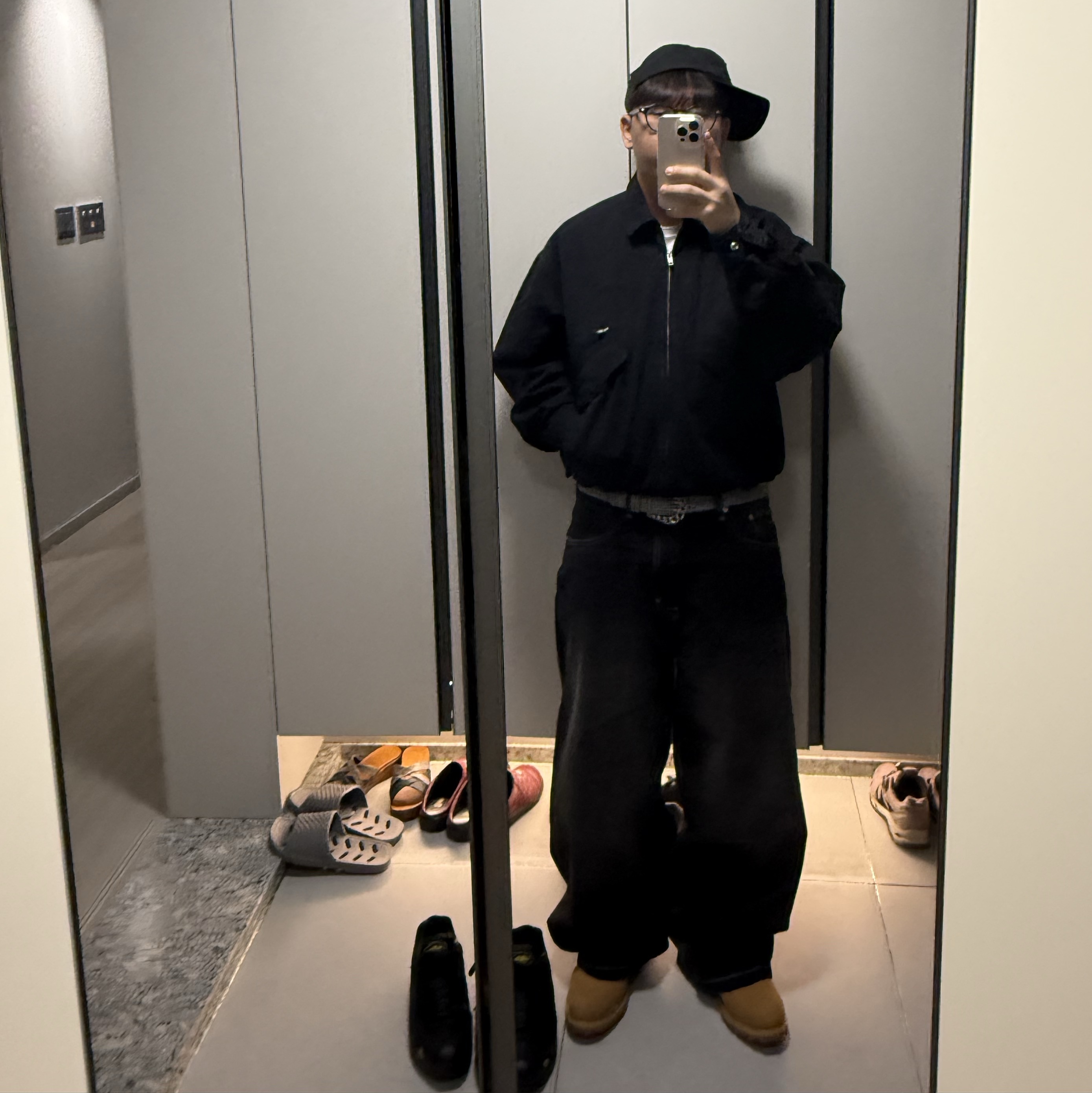 Supreme Hooded Utility Jacket Black - 25FW, Timberland Premium 6 inch Waterproof Boot Wheat Nubuck - Wide 착용 스타일 - 1