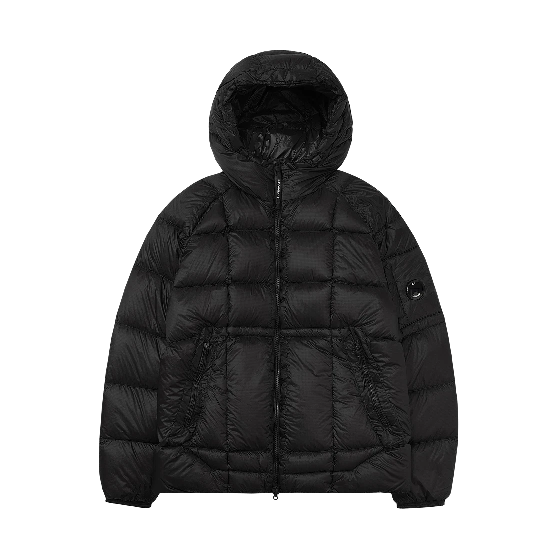 C.P. Company C.P. Company D.D. Shell Hooded Down Jacket Black - 25/26FW · XS