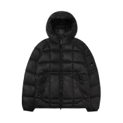 C.P. Company D.D. Shell Hooded Down Jacket Black - 25FW