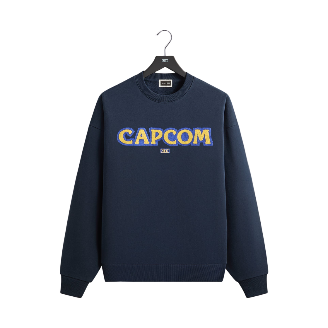 키스 x 캡콤 빈티지 넬슨 크루넥 녹터널(Kith x Capcom Vintage Nelson Crewneck Nocturnal)