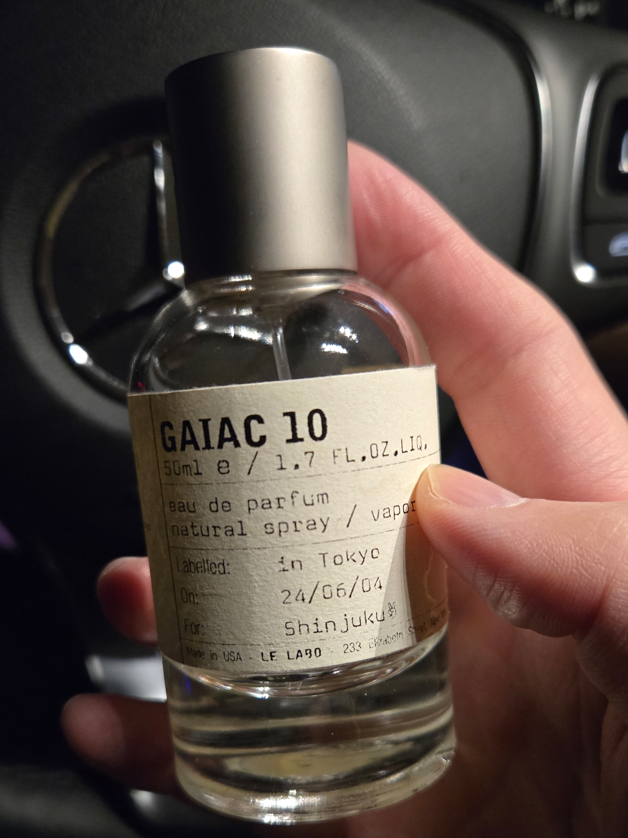Le Labo Gaiac 10 Eau De Parfum 50ml 착용 스타일