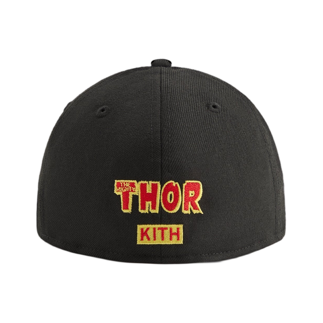 키스 x 마블 포 뉴에라 토르 로우 프로파일 59FIFTY 피티드 캡 블랙(Kith x Marvel for New Era Thor Low Profile 59FIFTY Fitted Cap Black) - 2