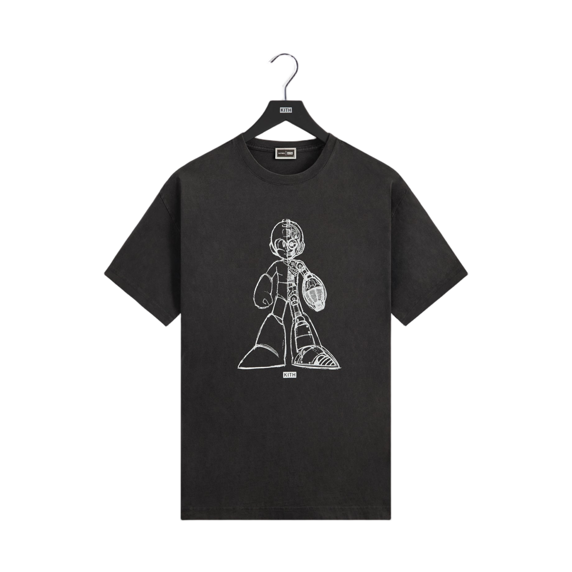 키스 x 캡콤 메가맨 스케치 빈티지 티셔츠 블랙(Kith x Capcom Mega Man Sketch Vintage T-Shirt Black) - 1