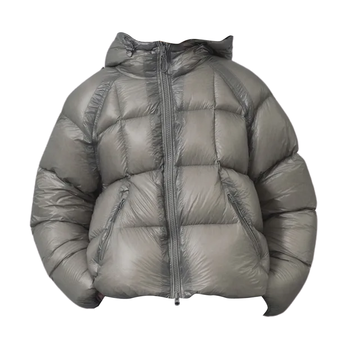 (W) 무신사 스탠다드 시티 레저 시어 립스탑 후디드 다운 자켓 라이트 웜 그레이((W) Musinsa Standard City Leisure Sheer Ripstop Hooded Down Jacket Light Warm Grey)