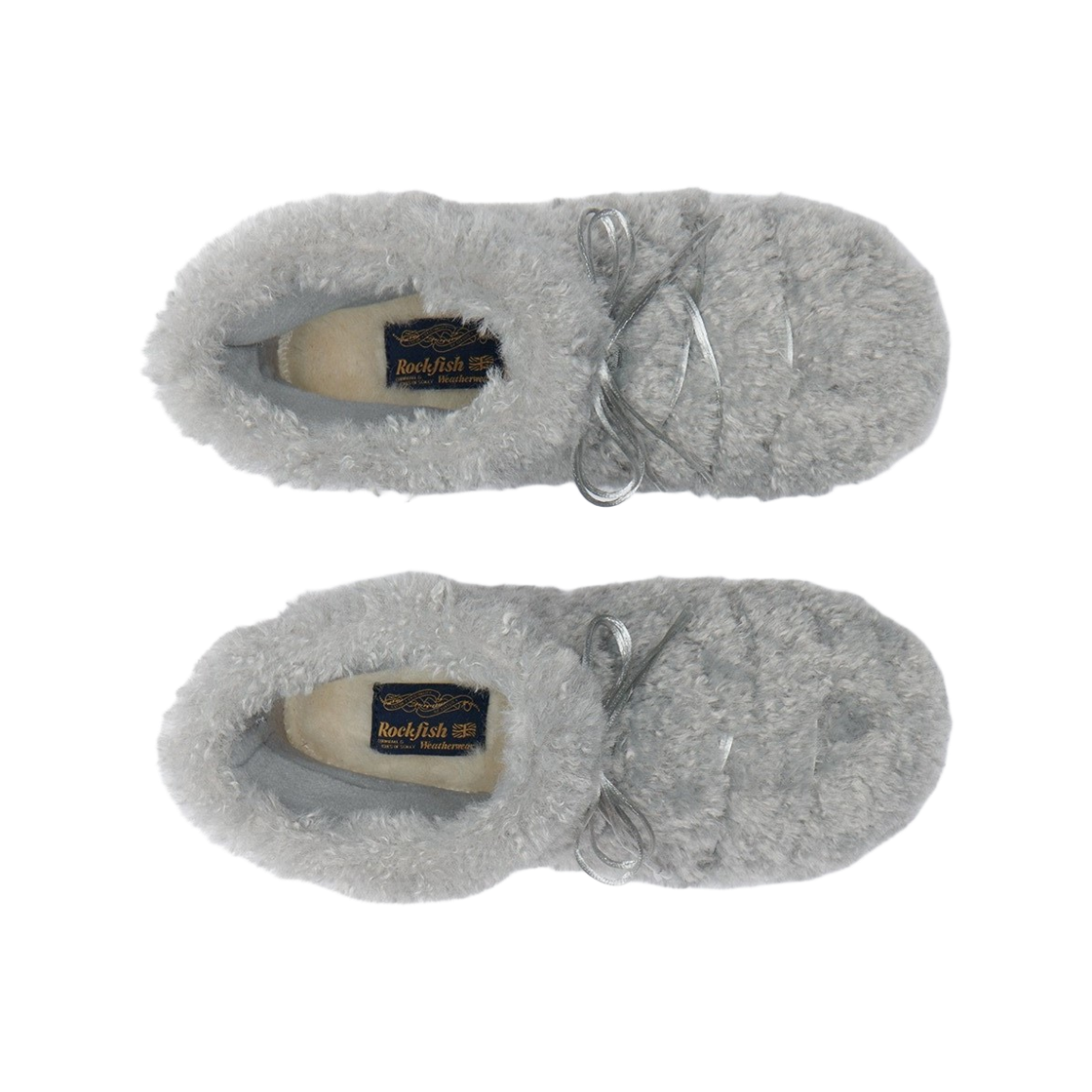 (W) 락피쉬웨더웨어 컬리 퍼 부츠 숏 그레이((W) Rockfishweatherwear Curly Fur Boots Short Grey) - 2