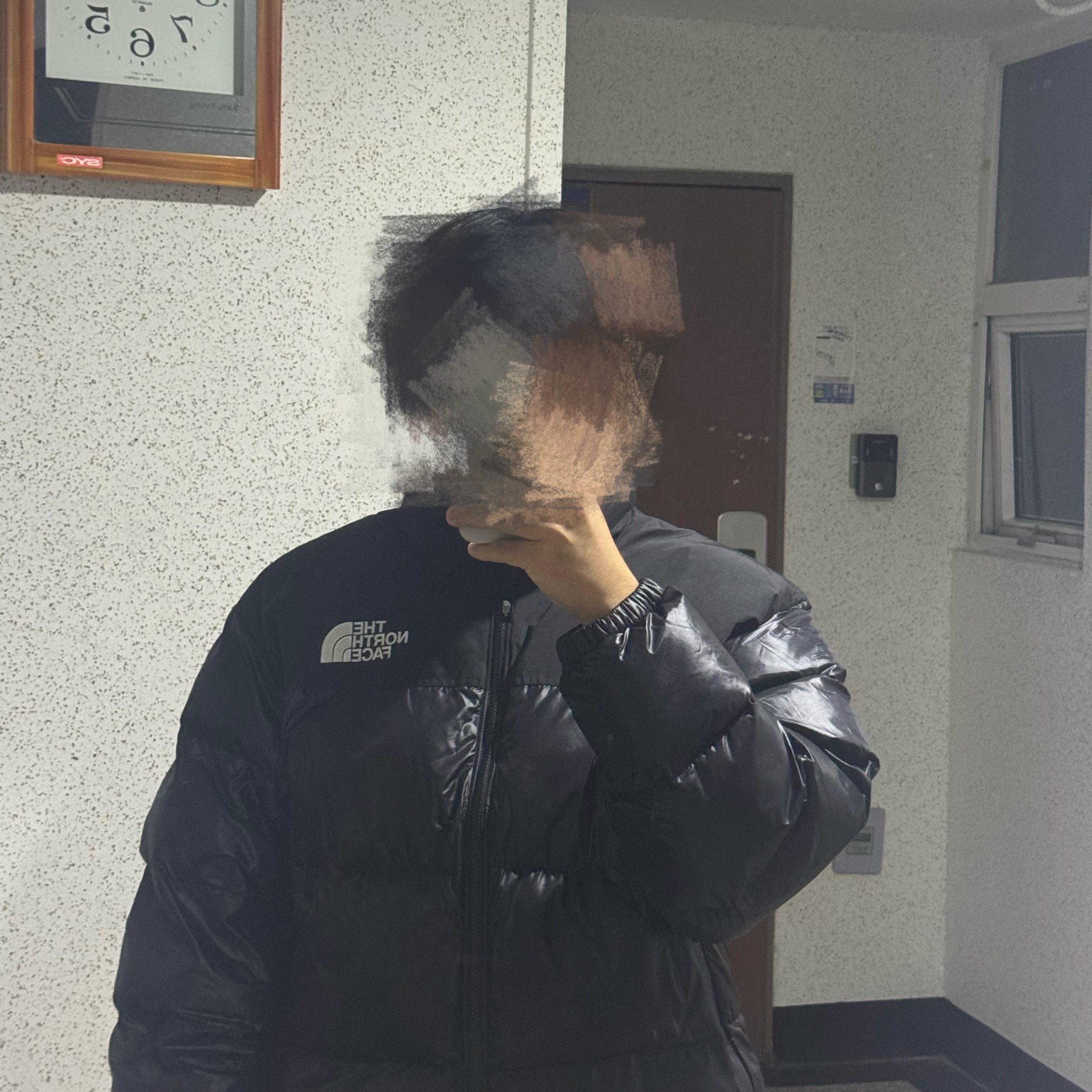 The North Face On Ball Jacket Black 착용 스타일