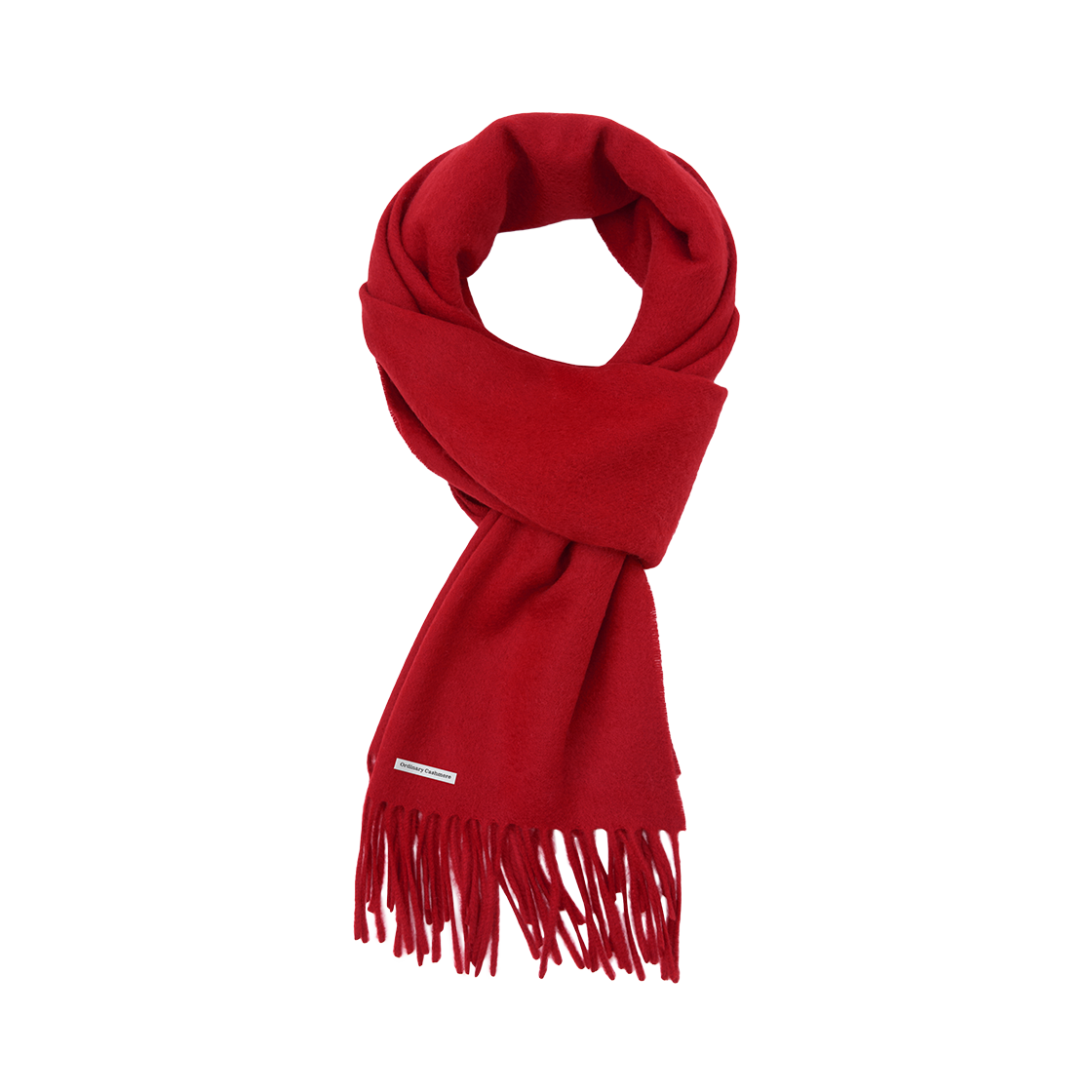 수아레 우먼 캐시미어 100 데일리 머플러 립레드(Suare women cashmere 100 daily muffler lip red)