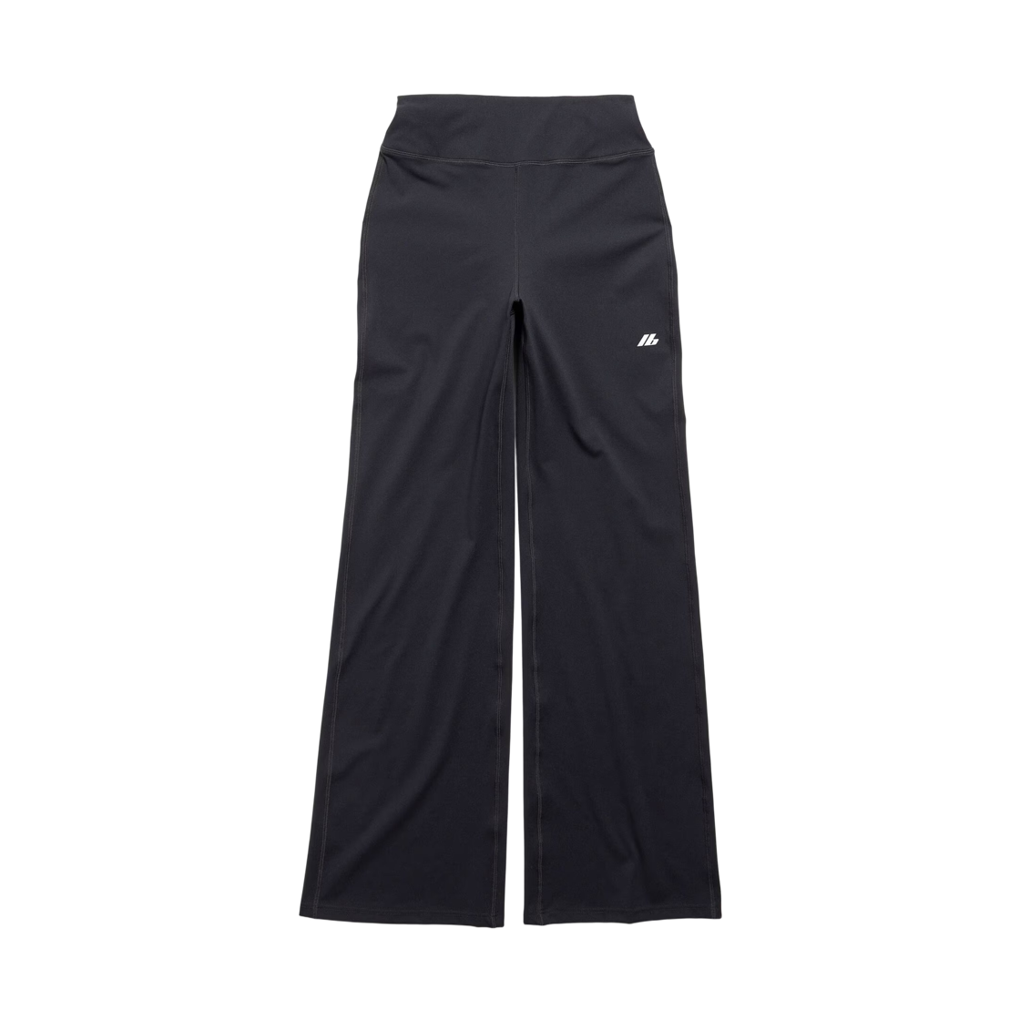 7932934E2B91081 (W) Balenciaga Activewear Flared Slim Pants Black