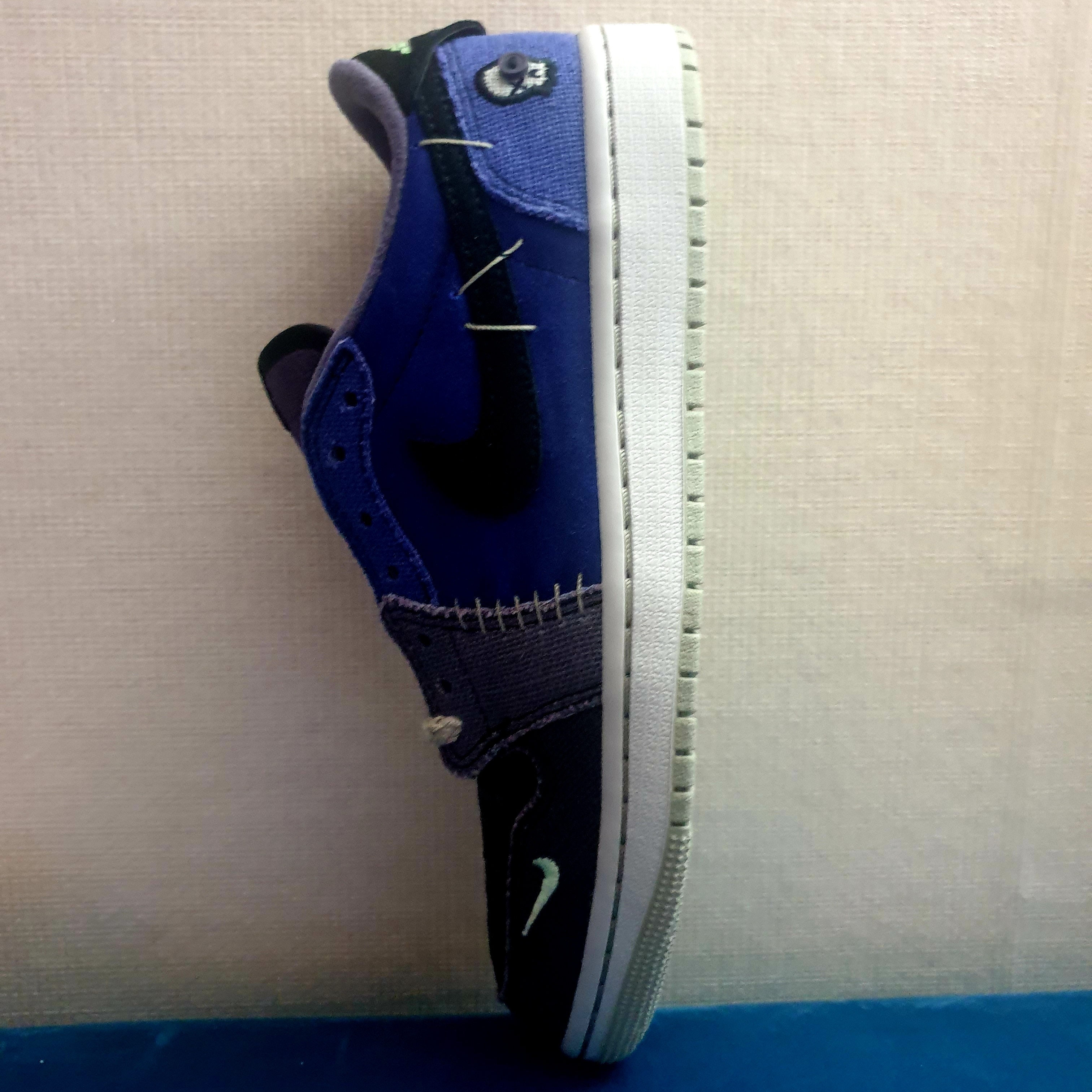 Jordan 1 x Zion Williamson Retro Low OG Regency Purple and Dark Raisin 착용 스타일