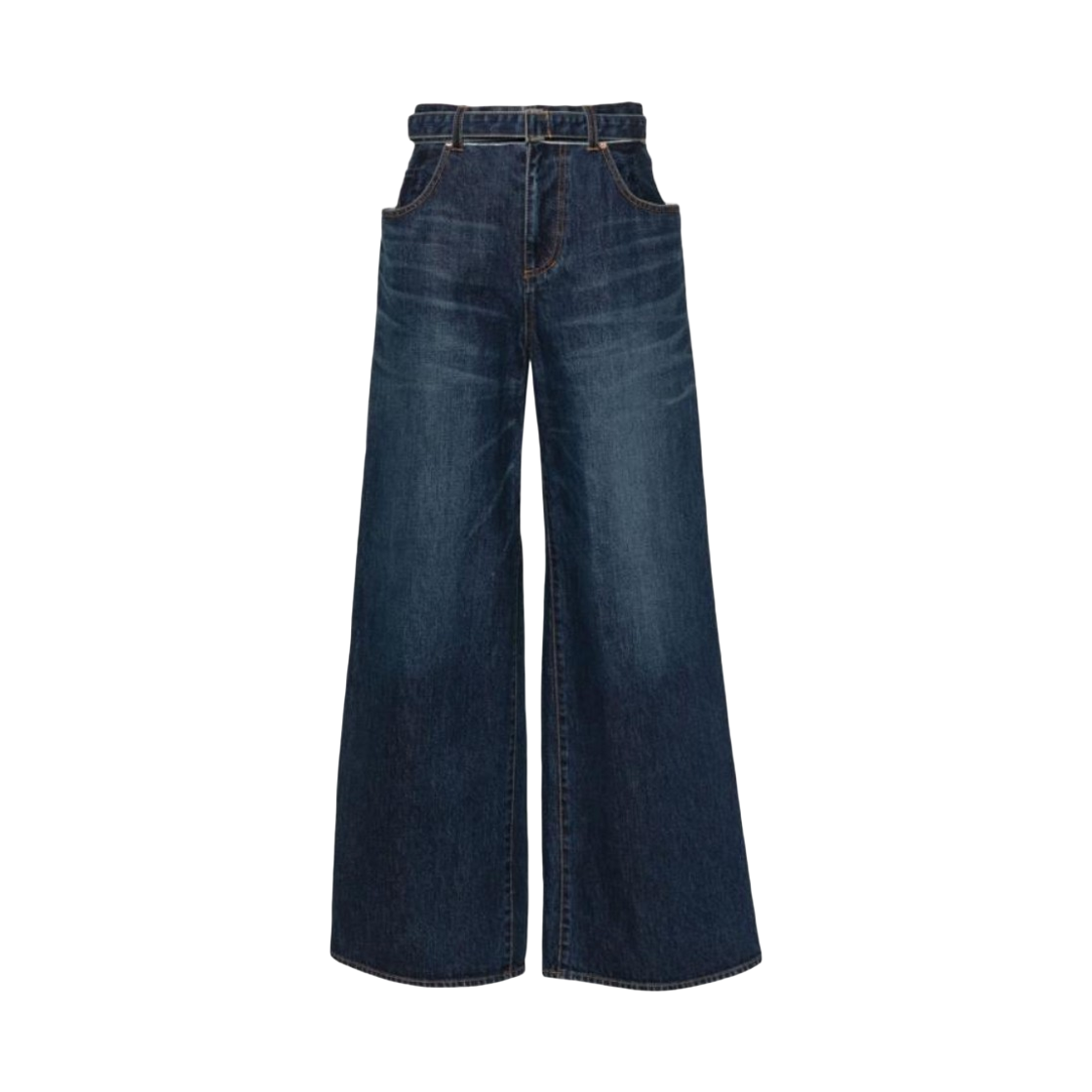 (W) 사카이 와이드 클래식 데님 팬츠 블루((W) Sacai Wide Classic Denim Pants Blue)