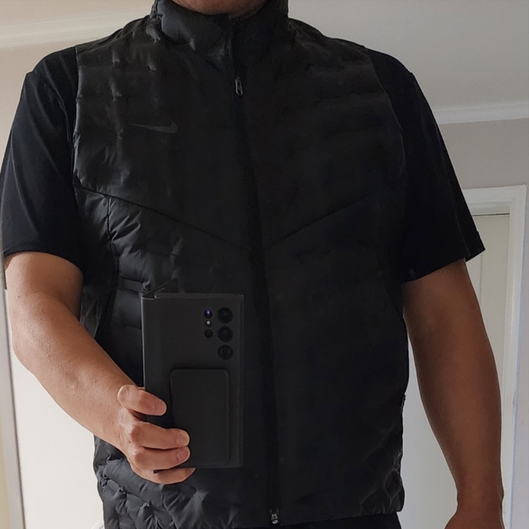 Nike Therma-Fit ADV Repel Down Running Vest Black - Asia 착용 스타일