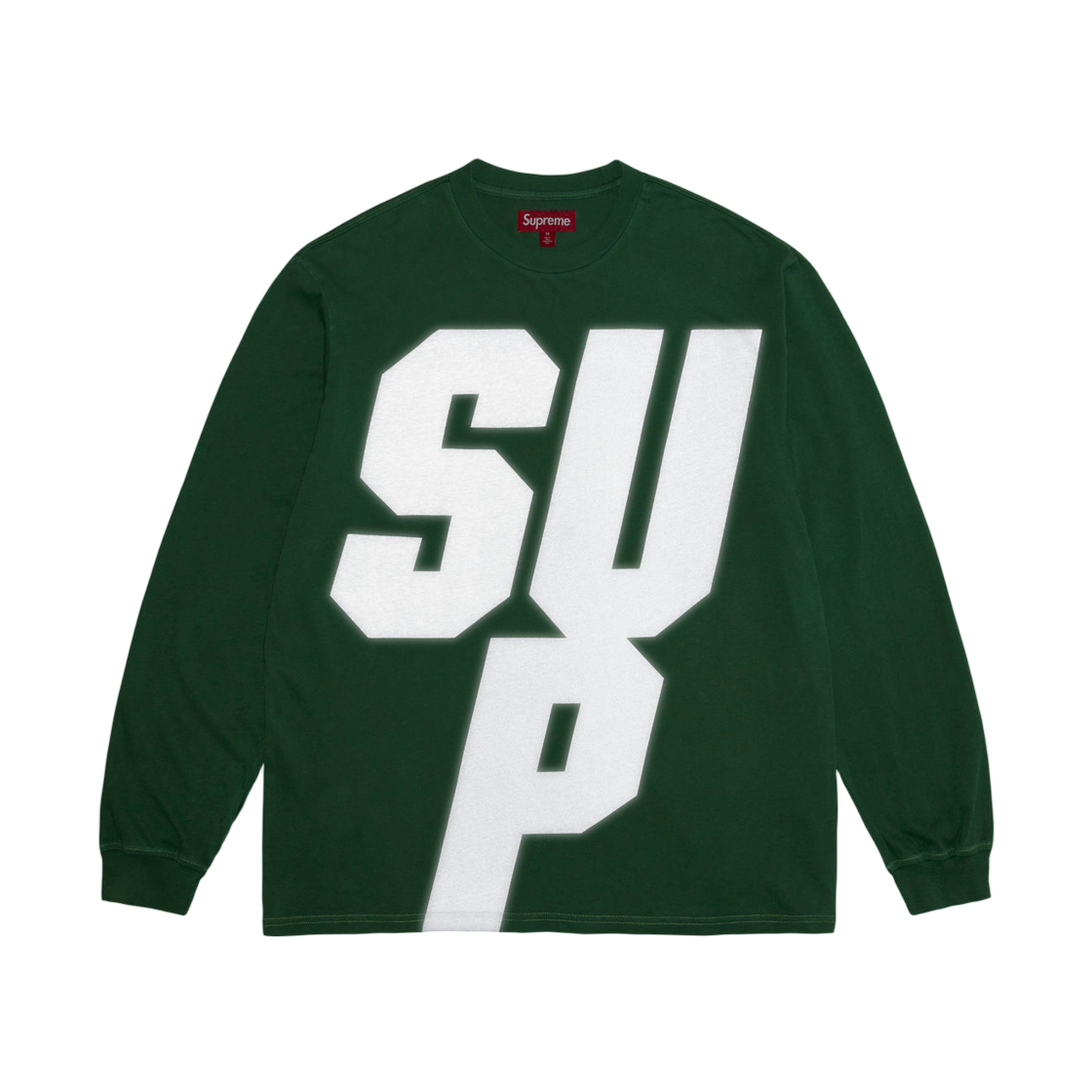 슈프림 리플렉티브 롱슬리브 탑 그린 - 25FW(Supreme Reflective L/S Top Green - 25FW) - 2