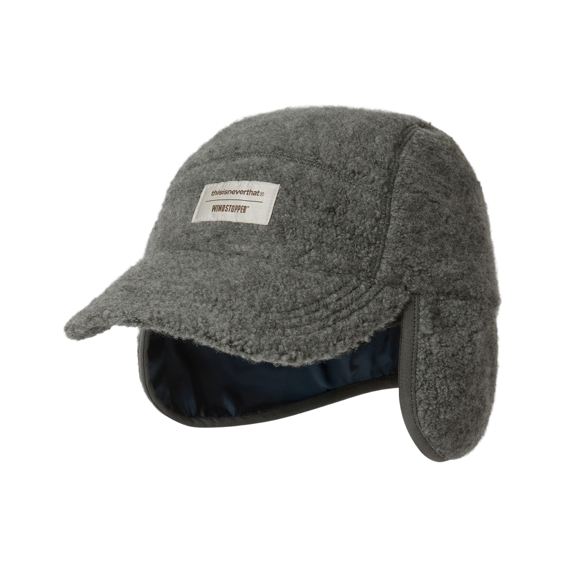 GT253GHWOT03HGR Thisisneverthat x Gore-Tex Windstopper Wool Fleece Cap Heather Grey