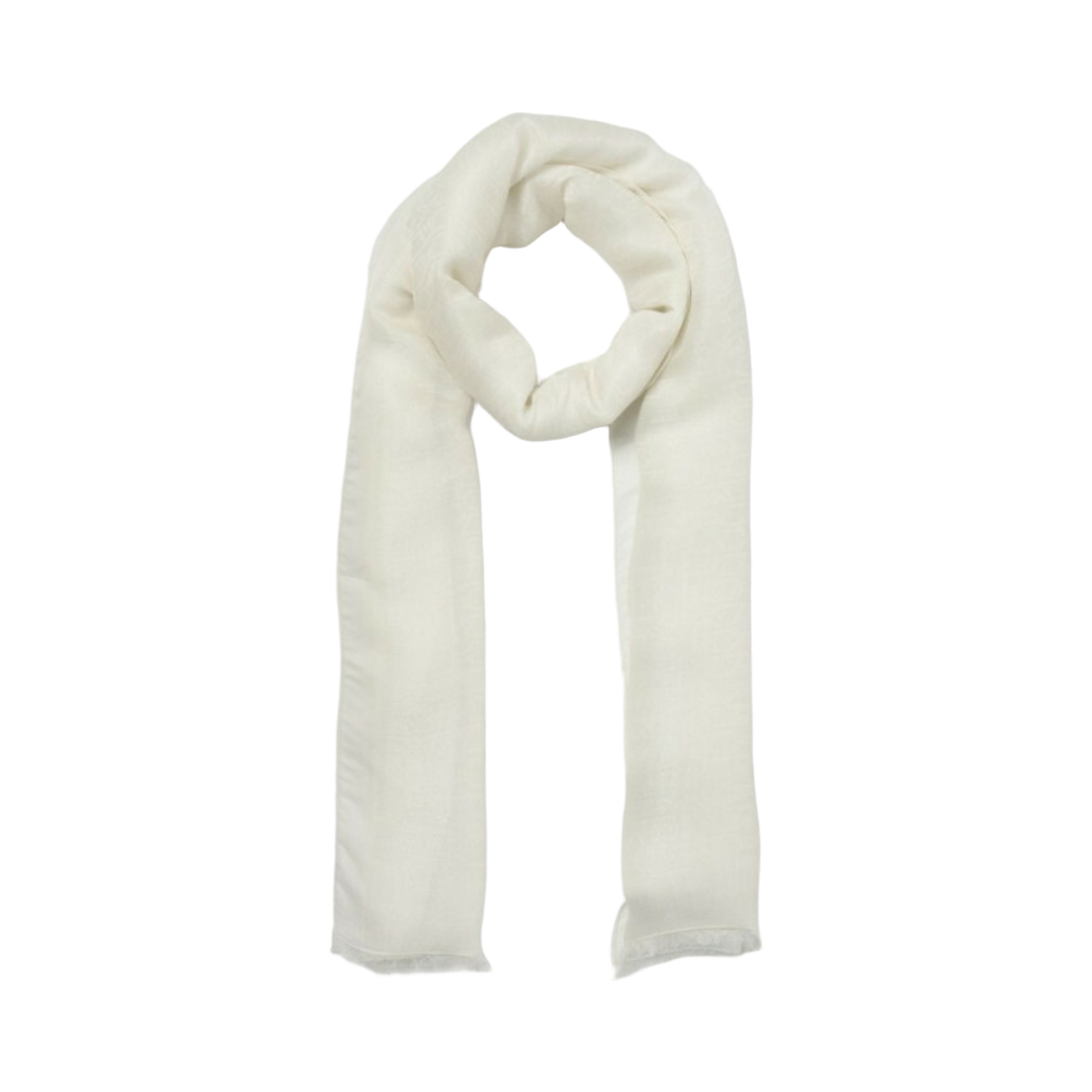 EW003161AF20040U0006 (W) Emporio Armani Neck Scarf White