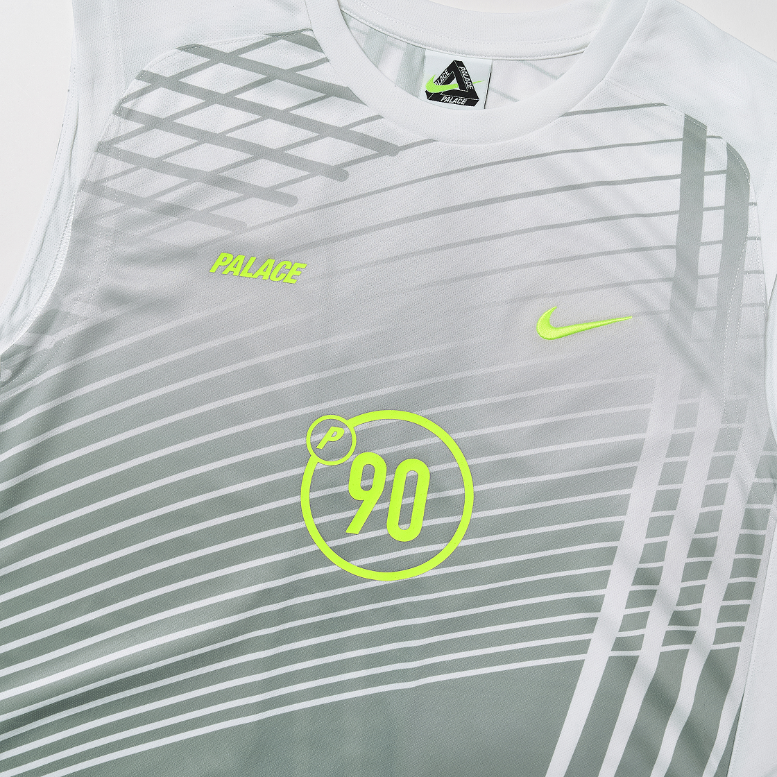 팔라스 x 나이키 토탈 P90 베스트 화이트 - 25FW(Palace x Nike Total P90 Vest White - 25FW) - 3