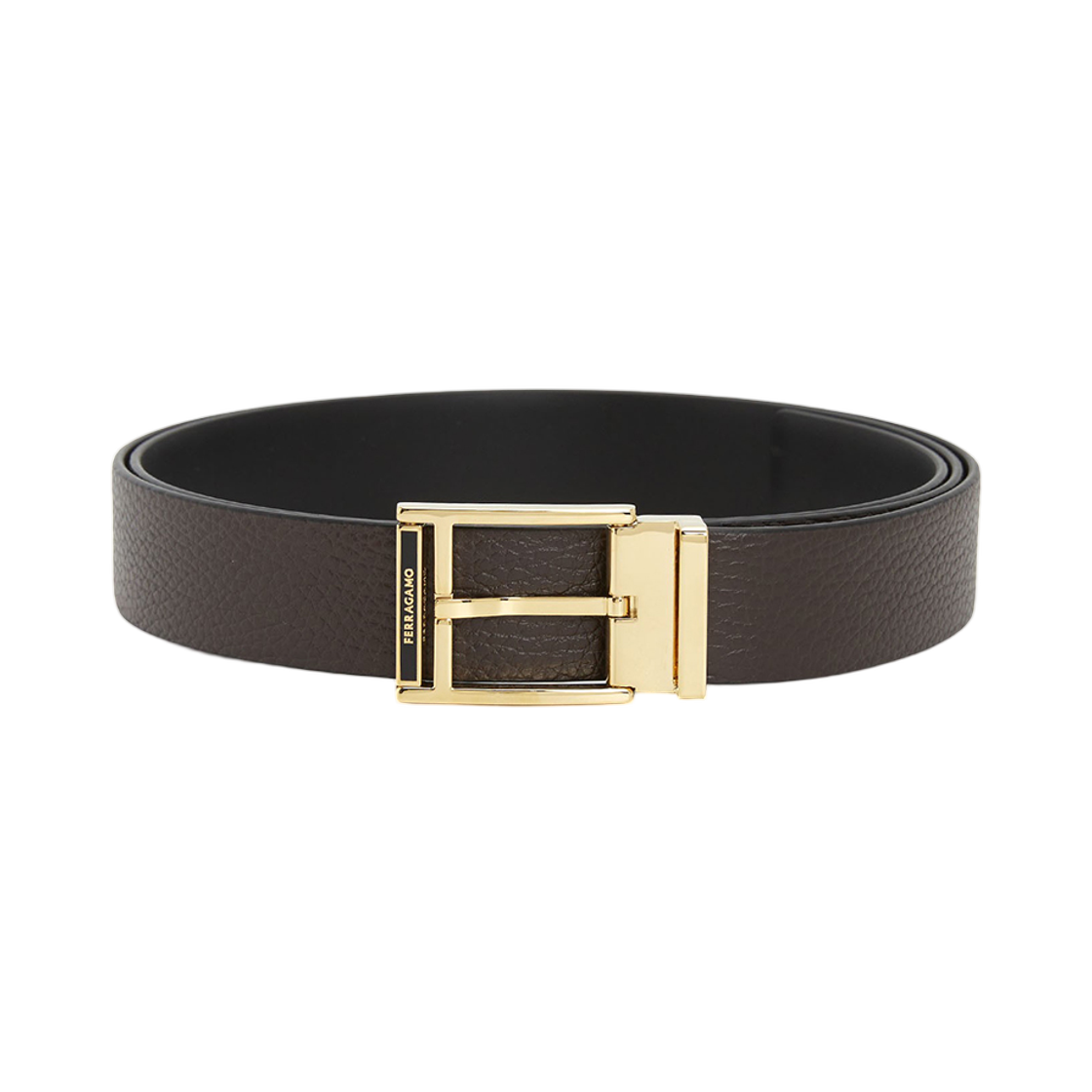 670571-788761 Ferragamo Reversible Belt (Free Cutting) Brown