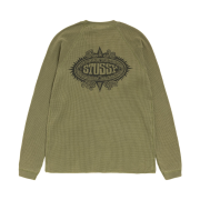 Stussy Mantra Raglan Thermal Olive