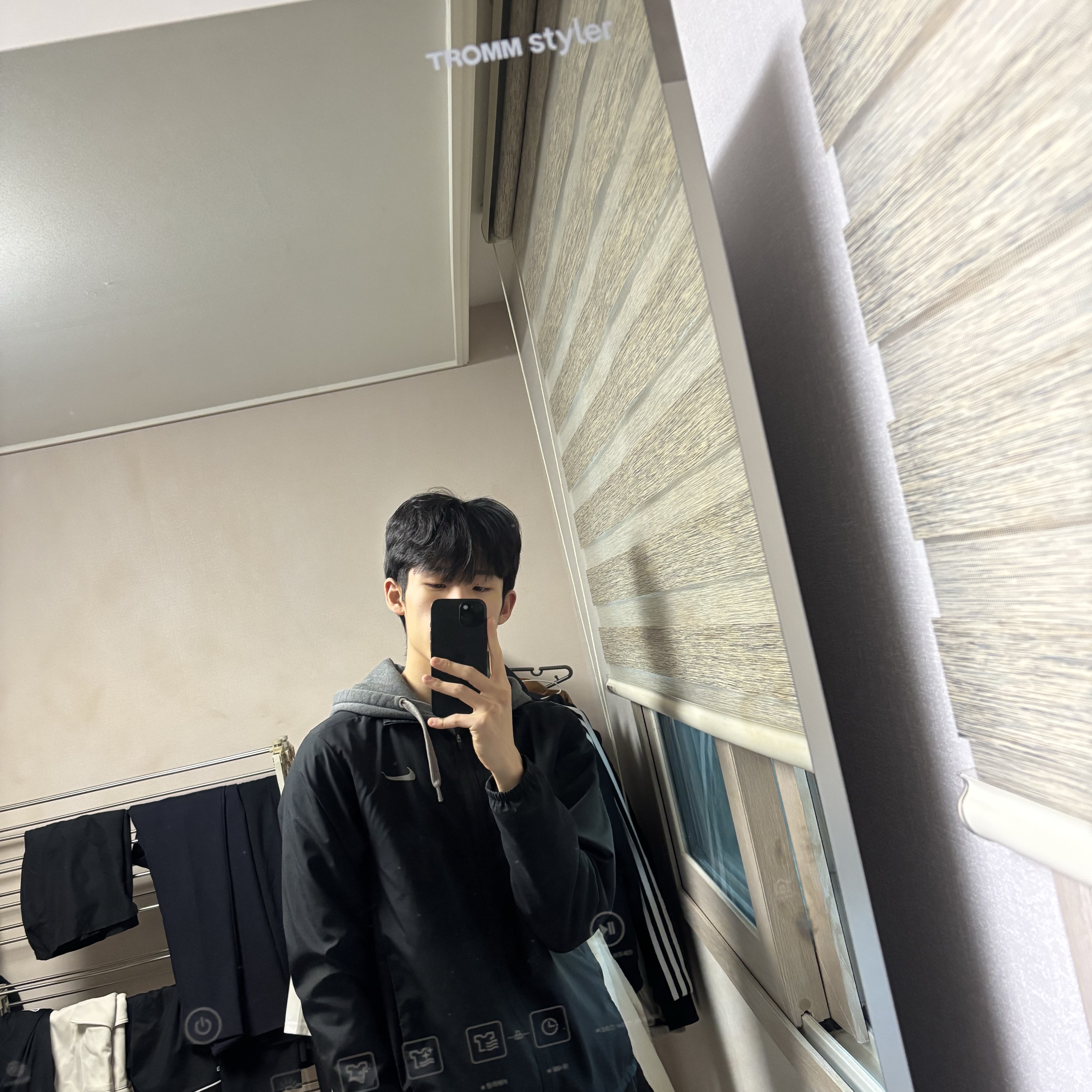 Nike Foam Dri-Fit Jacket Black - Asia 착용 스타일