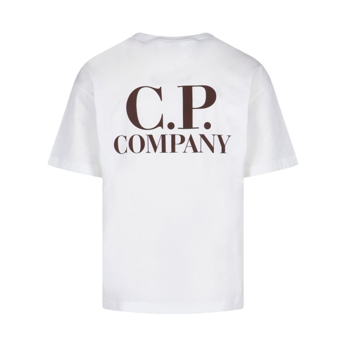 C.P. 컴퍼니 30/1 저지 숏슬리브 로고 티셔츠 화이트 - 25FW(C.P. Company 30/1 Jersey Short Sleeve Logo T-Shirt White - 25FW) - 2