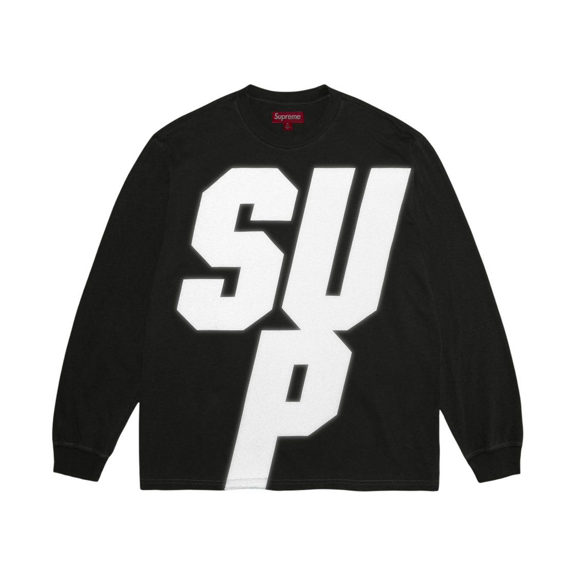 슈프림 리플렉티브 롱슬리브 탑 블랙 - 25FW(Supreme Reflective L/S Top Black - 25FW) - 2