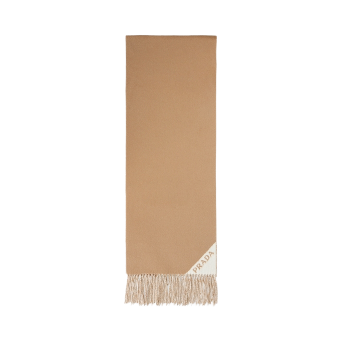 1FS055-2COO-F045Y Prada Double Cashmere Scarf Brown