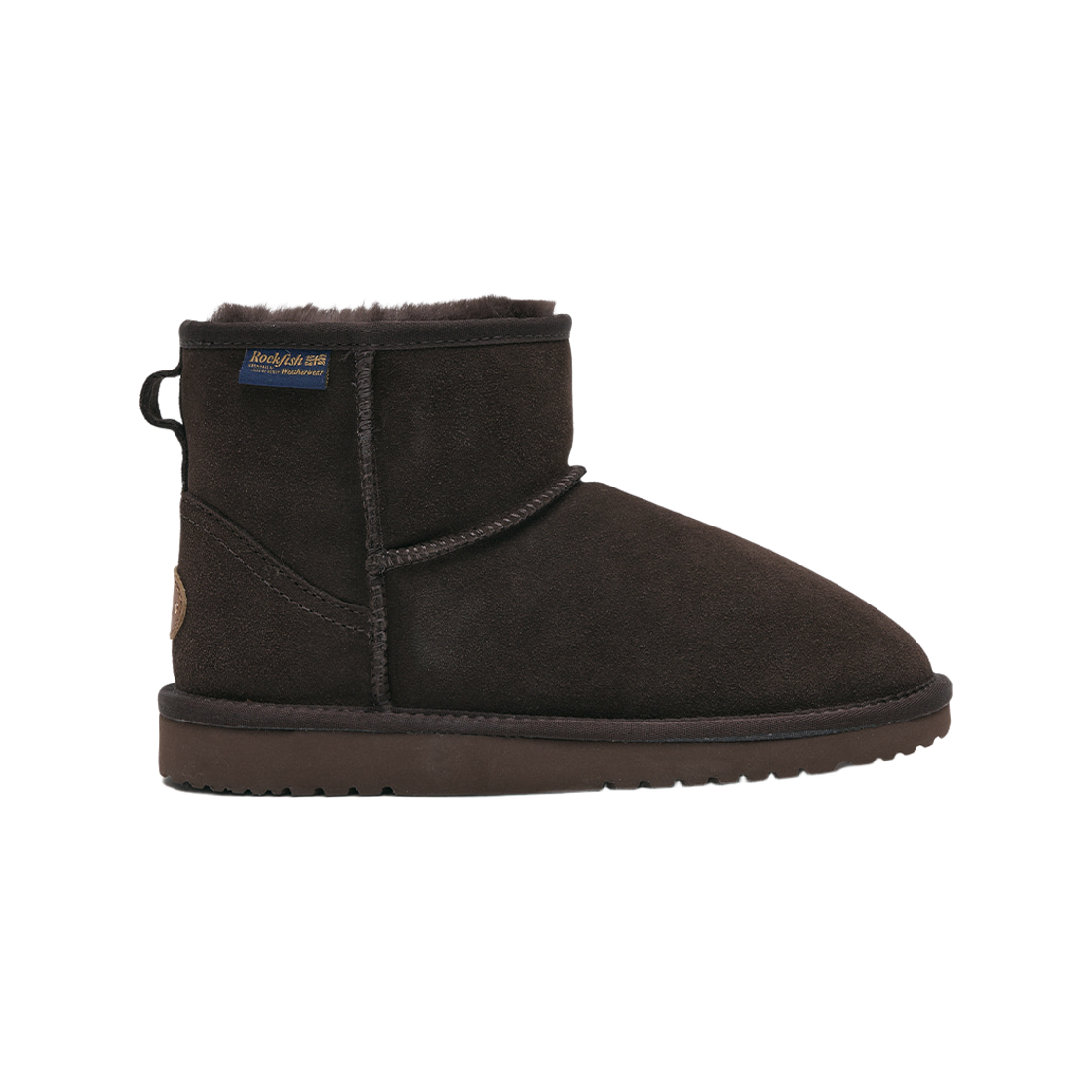 (W) 락피쉬웨더웨어 오리지널 윈터 부츠 숏 6인치 초코((W) Rockfishweatherwear Original Winter Boots Shorts 6 Inch Choco)